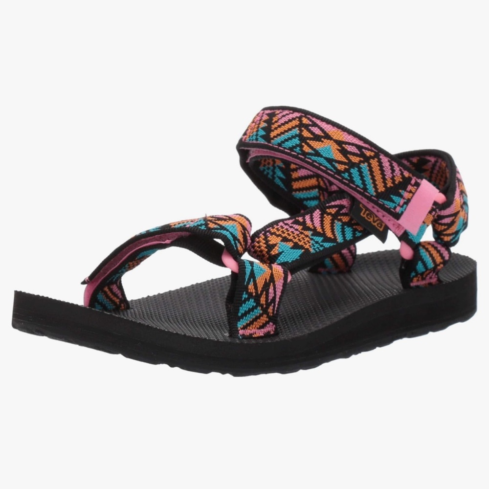 Teva Boomerang Pink Lemonade Sandal Size 5